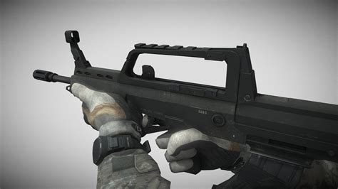 Qbz 95 With Hands And Animations Download Free 3d Model By