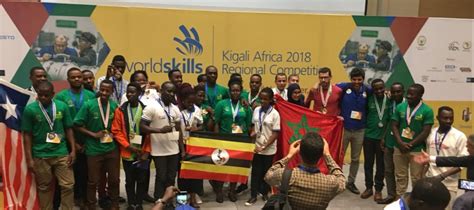 Worldskills Kigali Africa 2018 Regional Competition First Continental