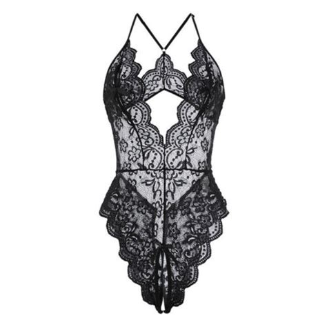 Women S Sexy Lingerie Sleepwear Babydoll Underwear Lace Dress G String Nightwear EBay