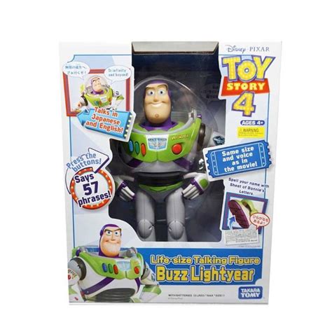 Takara Tomy Toy Story 4 Talking Figure Life Size Buzz Lightyear Poor