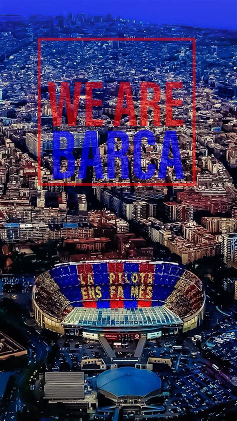 Barcelona Tifo We Color Football Camp Barca Stadium