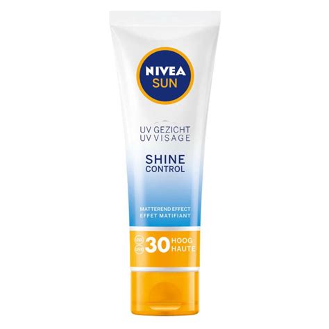 Nivea Sun Uv Gesicht Shine Control Mattierender Effekt Spf Ml