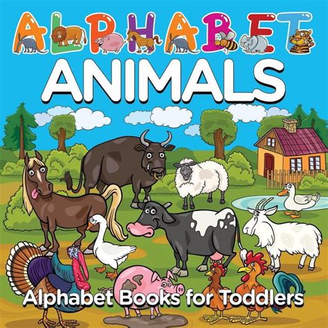 Alphabet Animals : Alphabet Books for Toddlers (Paperback) - Walmart.com - Walmart.com