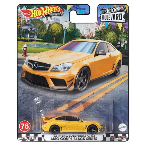 Hot Wheels Mercedes Benz C AMG Coupe Black Series Boulevard Mini Hunts