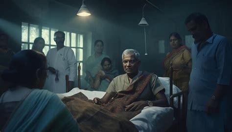 Premium Photo A Doctor Is Treating A Patient With Leprosy While The