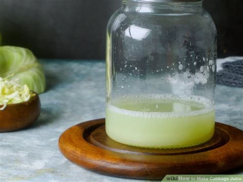 how to make a cabbage juice