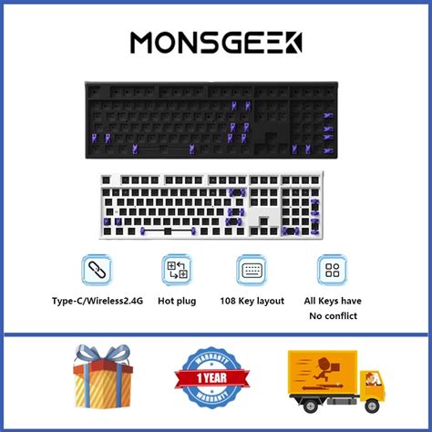 Akko Monsgeek Mg W Keyboard Kit Key Hot Swap Mechanical Gaming Keyboard Kit Wired Usb Type