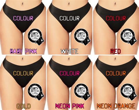 Eat My Cum Filled Pussy Adult Knickers Fetish Hotwife Etsy Canada