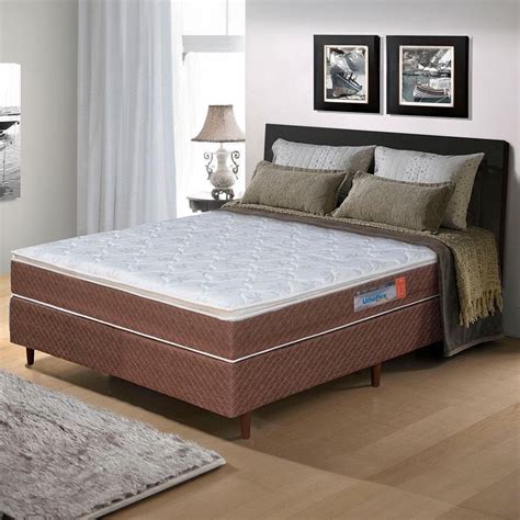 Cama Box Casal Umaflex Molas Enscadas Italia Extra