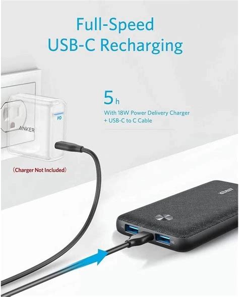 Anker Powercore Iii Sense K Power Bank Poweriq And Voltage Boost