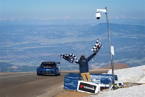 Photo L Alpine A Pikes Peak A Boucl La Mont E De Pikes Peak Au