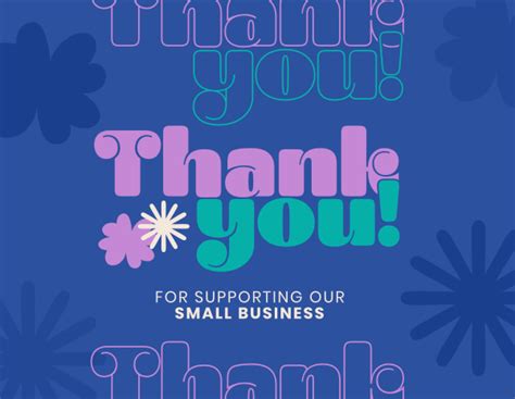 Funky Thank You Thank You Card Brandcrowd Thank You Card Maker