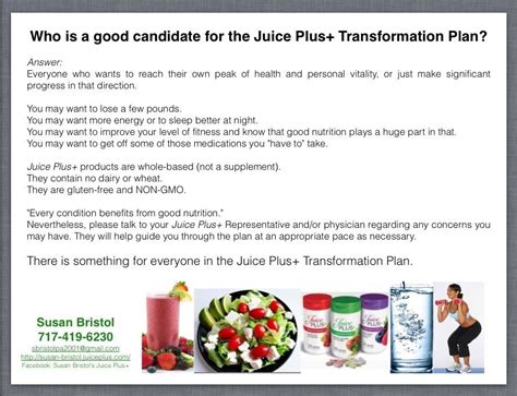 How Does Juice Plus Diet Work