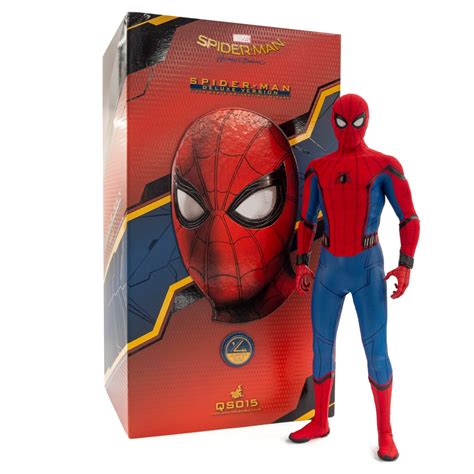 Hot Toys Spider Man Homecoming Qs B Qs Spider Man Deluxe Version Hobbies Toys