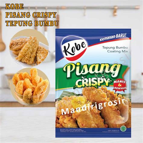 Jual Tepung Pisang Goreng Kobe Pisang Crispy 200g Shopee Indonesia