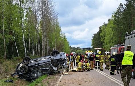 Tragiczna W Skutkach Ucieczka Osob Wk Jecha O Os B Jedna Zgin A