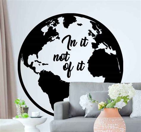 Vinis Decorativos De Outros Textos Nele N O Deste Mundo Tenstickers