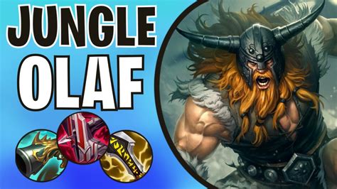 CRIT OLAF Jungle Lethal Tempo Best Build Runes Season 12 League Of