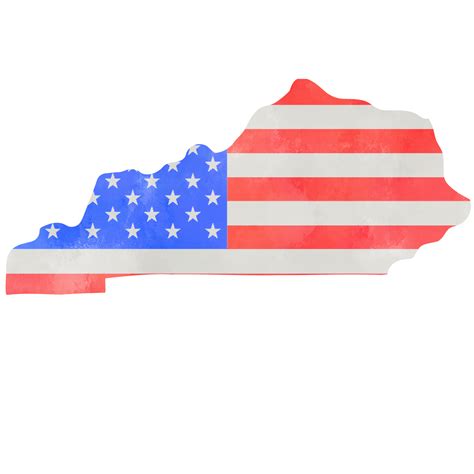 watercolor painting of kentucky state map. 20694196 PNG