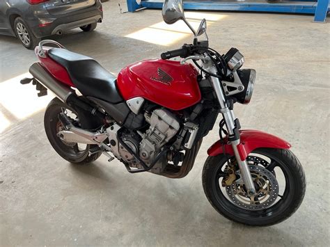 Купить б у Honda CB F Hornet инжектор передач в Ижевске красный naked bike года на