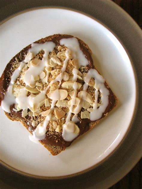 Monday Musings Almond Joy Toast