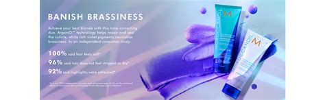 Moroccanoil Blonde Perfecting Purple Shampoo Ml Amazon In Beauty