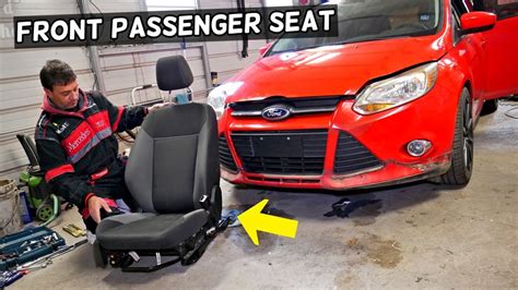 Ford Focus Mk Front Right Passenger Seat Removal Replacement Youtube