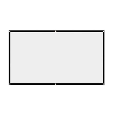 16: 9 Простая шторка проектора 60-дюймовый экран HD-дисплея для ...