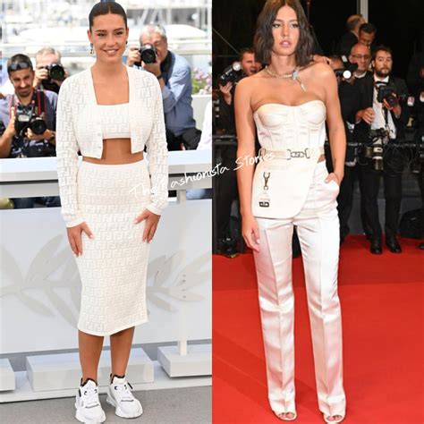 Adele Exarchopoulos In Fendi At The Smoking Causes Coughing 75th