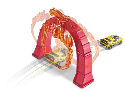 Pista Hot Wheels Action Salto No Fogo Original Mattel Fwm Fabrica Da Alegria