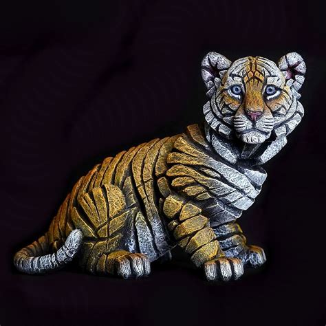 Tiger Cub Edge Sculpture Matt Buckley Free Uk Delivery