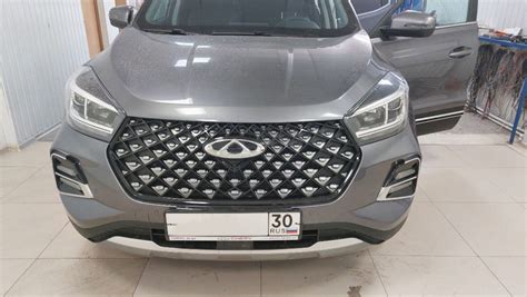 Передние парктроники — Часть 3 (Установка) — Chery Tiggo 4 Pro, 1,5 л ...