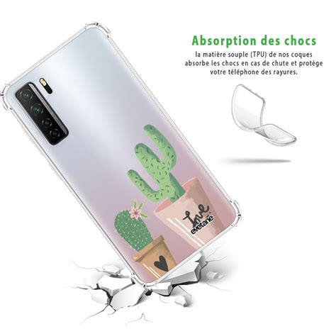 10 Sur Coque Pour Huawei P40 Lite 5G Anti Choc Souple Avec Angles