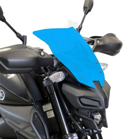 Powerbronze Naked Frosted Sapphire Blue Screen Yamaha Mt Abs