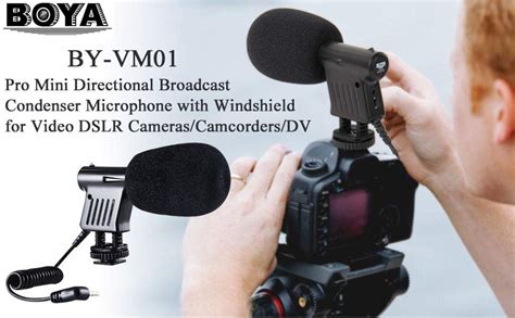 Boya BY-VM01 Microphone - Laor Laor Camera Shop ល្អល្អ ហាងលក់ម៉ាស៊ីនថត