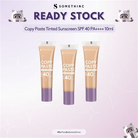 Jual Somethinc Copy Paste Tinted Sunscreen Spf Pa Skin Ml