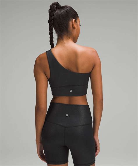 Lululemon Align Asymmetrical Ribbed Bra Light Support A B Cup Shine