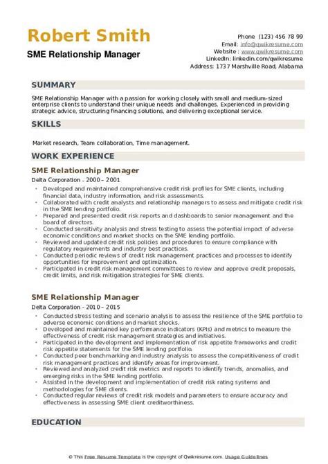 10 Relationship Manager Resume Samples And Templates For 2025