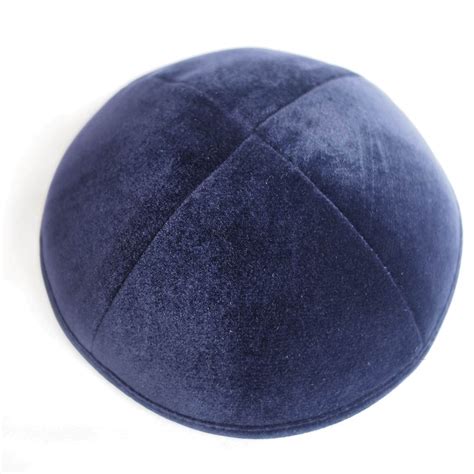 Marriage Wedding Kippot Navy Velvet Kippah Customize And Personalize
