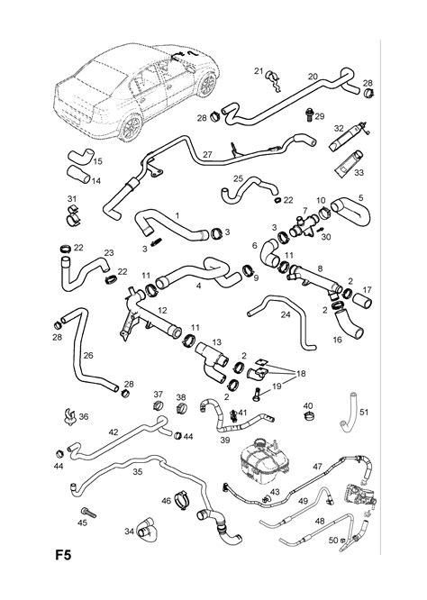 Vauxhall VECTRA C Hoses And Pipes Contd Opel EPC Online