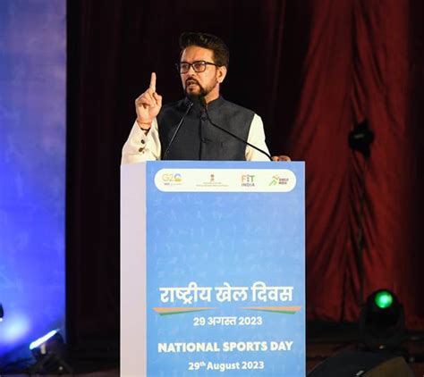 Anurag Singh Thakur launches National Sports Federations Portal ...