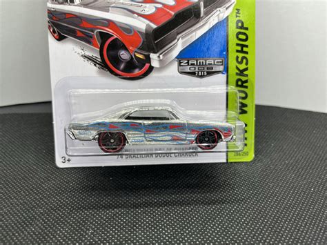 Hot Wheels Brazilian Dodge Charger Walmart Exclusive Mainline