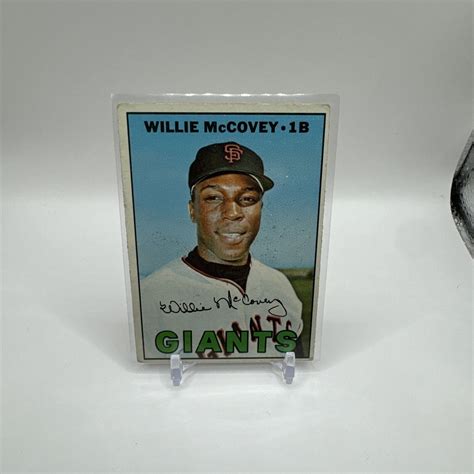 1967 Topps WILLIE McCOVEY Mid High Numbered SP Card 480 EBay