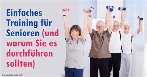 Einfaches Krafttraining Für Senioren