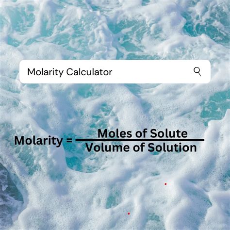 Molarity Calculator