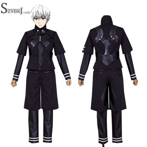 Hot Sale Tokyo Ghoul The Second Season Kaneki Ken Battle Suit Costume