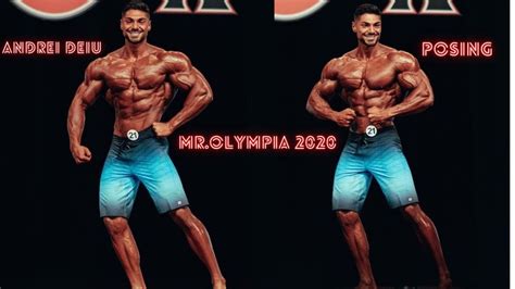 Andrei Deiu Posing Prejudging Men S Physique Mr Olympia Youtube