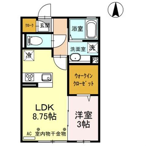 アスター B 群馬県前橋市箱田町 59万円／1ldk 洋3 Ldk870／333㎡｜賃貸物件賃貸マンション・アパート・一戸建て