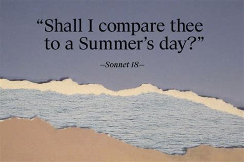 Sonnet18 Novella Summer Days Sonnets