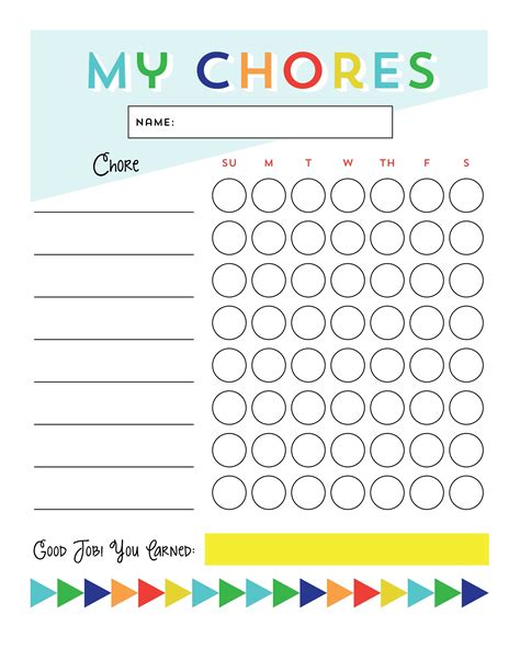 Free Printable Responsibility Worksheets | TUTORE.ORG - Master of Documents